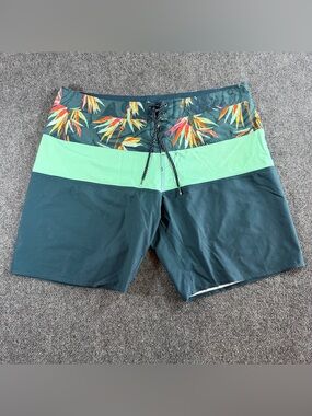 Billabong Men's Board Shorts Recycler Tribong Pro Floral Size 38